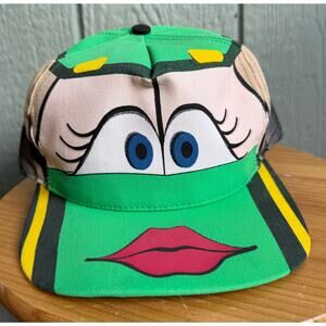 Vintage John Deere "Jennie Deere" Swingster Farmer Hat 1997